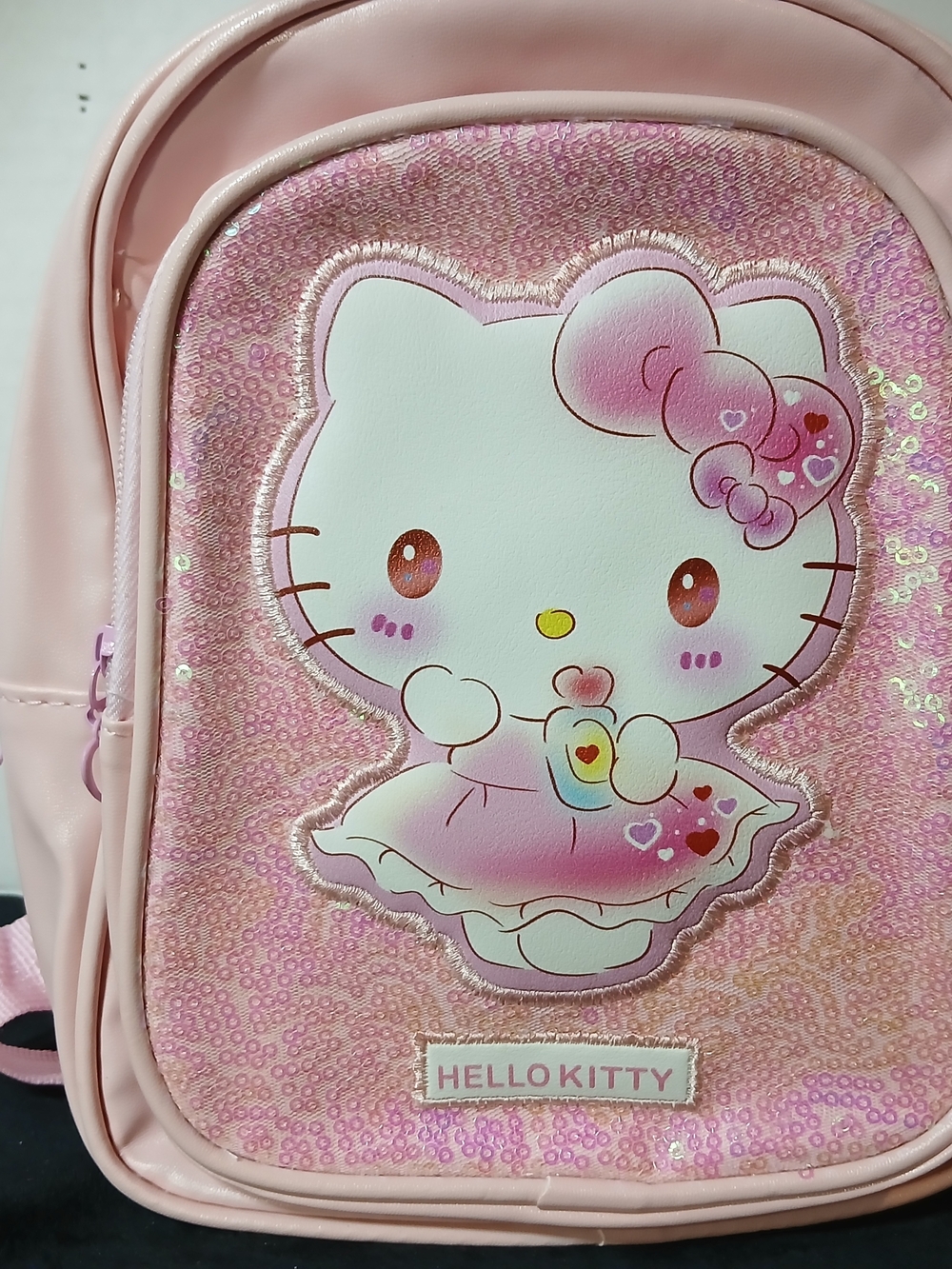 Hello Kitty Pink Sequin Kids Backpack